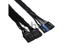 Корпус Miditower ExeGate AA-440-AA450 (ATX, AA450 8 см, 2*USB, аудио)