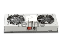 Модуль вентиляторный Lande (LN-FAN-THM-1FWM-LG) 1 вент. с термостатом серый (упак.:1шт)