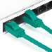 Патч-корд Greenconnect плоский прямой PROF  15.0m UTP медь, кат.6, зеленый, позолоченные контакты, 30 AWG, Premium ethernet high speed 10 Гбит/с, RJ45, T568B (GCR-LNC625-15.0m), фото 2