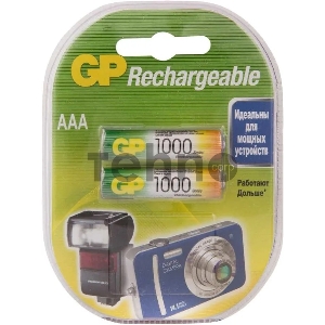 Аккумулятор GP 100AAAHC-CR2 1000mAh AAA 2шт