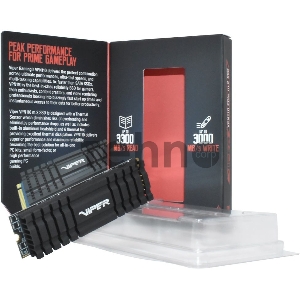 Накопитель SSD M.2 Viper 2.0Tb VPN110 Series <VPN110-2TBM28H> (PCI-E 3.0 x4, up to 3300/3000MBs, 3D NAND, DRAM, TBW 1600Tb, 22х80mm, heatsink)