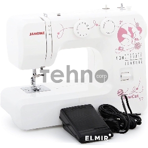 Швейная машина Janome Sew Cat 57 белый/рисунок