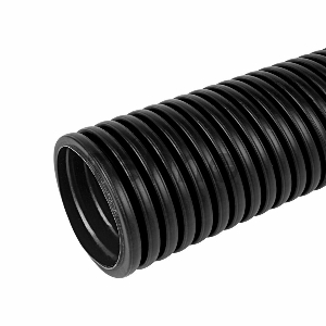 Трубa автомобильная гофрированная ПП, Ø6,8 мм, неразрезная, бухта 50 м/уп.