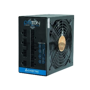 Блок питания  Chieftec 1000W Retail BDF-1000C [Proton] МОДУЛЬНЫЙ, ATX v.2.3/EPSx2, 80+BRONZE >85%,  A.PFC, 6x PCI-E (6+2-Pin), 9x SATA, 3x MOLEX, Fan