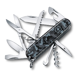 Нож перочинный Victorinox Huntsman (1.3713.942) 91мм 15функций морской камуфляж