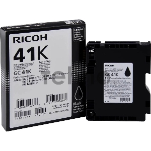 Картридж гелевый Ricoh GC 41K (2.5К) черный Aficio Aficio 3110DN/ 3110DNw/3100SNw/3110SFNw