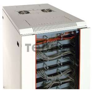 Шкаф телеком. напольный 42U (600x800) дверь стекло  (ШТК-М-42.6.8-1ААА) (3 коробки)