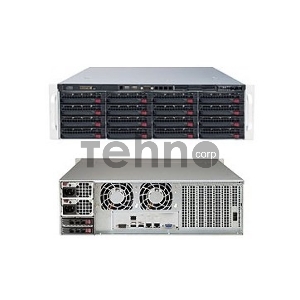 Платформа SuperMicro SSG-6039P-E1CR16H x16 LSI3108 10G 2P 2x1200W Платформа SuperMicro SSG-6039P-E1CR16H x16 LSI3108 10G 2P 2x1200W