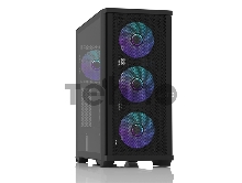 Корпус ZALMAN Z10 DUO, ATX, BLACK, WINDOW, 2x3.5