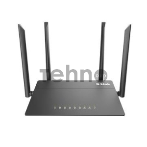 Роутер D-Link DIR-822/RU/E1A, Wireless AC1200 Dual-Band Router with 1 10/100Base-TX WAN port and 4 10/100Base-TX LAN ports.802.11b/g/n compatible, 802.11AC up to 866Mbps,1 10/100Base-TX WAN port, 4 10/100B