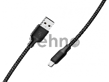 Кабель Itel L22N(ICD-L22N) USB (m)-Lightning (m) 1м черный коробка (упак.:1шт)