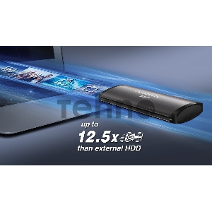 Внешний твердотельный накопитель SSD 1.8 2TB ADATA SE760 Titan-Gray External SSD [ASE760-2TU32G2-CTI] USB 3.2 Gen 2 Type-C, USB 3.2 Type-C to C cable,USB 3.2 Type-C to A cable, Quick Start Guide, RTL (773629)