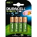 Аккумулятор Duracell Rechargeable HR6-4BL AA NiMH 2500mAh (4шт), фото 1