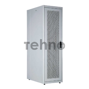 Шкаф серверный Lande DYNAmic Basic (LN-DB42U6010-LG-CKAA-F) напольный 42U 600x1000мм пер.дв.перфор. задн.дв.стал.лист направл.под закл.гайки 600кг серый IP20 сталь