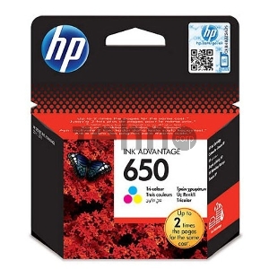 Картридж струйный HP 650 CZ102AE многоцветный для HP DJ IA 2515/2516 (200стр.)