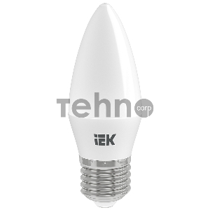 Лампа светодиодная LED 9Вт 230В 3000К E27 свеча | LLE-C35-9-230-30-E27 | IEK