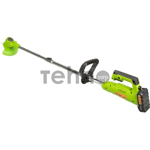 Триммер электрический Deko DKTR21 аккум. 350Вт 0.48л.с. неразбор.штан. реж.эл.:нож Триммер электрический Deko DKTR21 аккум. 350Вт 0.48л.с. неразбор.штан. реж.эл.:нож