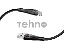 Кабель Itel C21s(ICD-C21s) USB (m)-USB Type-C (m) 1м черный (упак.:1шт)