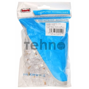 Коннектор Buro TL-CAT-001/100 RJ-45 (коннектор) 8p8c кат.5 (упаковка 100шт) Коннектор Buro TL-CAT-001/100 RJ-45 (коннектор) 8p8c кат.5 (упаковка 100шт)