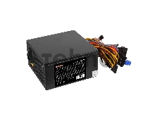 Блок питания 550W ExeGate 550PPX (ATX, APFC, SC, 14cm fan, 24pin, (4+4)pin, PCIe, 5xSATA, 4xIDE, FDD, RTL, black, кабель 220V с защитой от выдергивания)