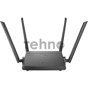 Маршрутизатор D-Link DIR-825/RU/R5 AC1200 10/100/1000BASE-T черный