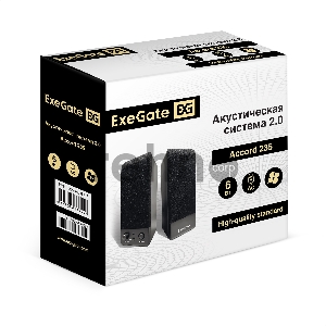 Акустическая система 2.0 ExeGate Accord 235