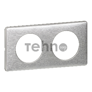 Celiane Рамка 2 поста алюминий