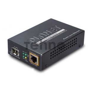 GTP-805A медиа конвертер IEEE802.3af/at PoE 10/100/1000Base-T to MiniGBIC (SFP) Converter