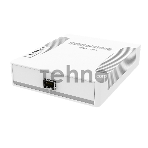 Сетевой коммутатор  MikroTik RB260GS RouterBOARD 260GS 5-port Gigabit smart switch with SFP cage, SwOS, plastic case, PSU