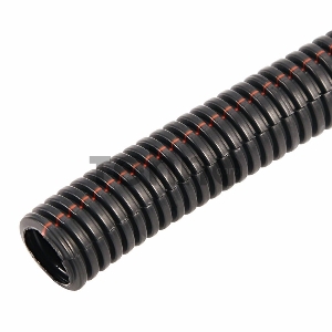 Труба автомобильная гофрированная ПП, Ø12,7 мм, разрезная, негорючая, бухта 50 м/уп.