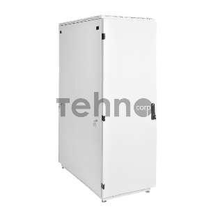 Шкаф телекоммуникационный напольный 42U (600x600) дверь металл (3 места), [ ШТК-М-42.6.6-3ААА ]