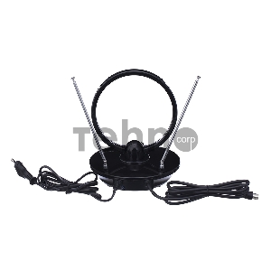 Телевизионная антенна HARPER ADVB-2969 (комнатная, активная;DVB-T2; VHF / UHF (174–230 MHz, 470-862 MHz); 25 dB; 75 ; 3 dB; 1м)