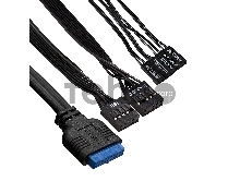 Корпус Minitower ExeGate BAA-114U2-AAA350 (mATX, БП AAA350 с вент. 8см, 1*USB+2*USB3.0, аудио, черный)