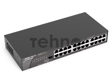 Коммутатор Reyee 24-Port 10/100/1000 Mbps Desktop SwitchPORT:24 10/100/1000 Mbps RJ45 PortsDesktop Steel Case