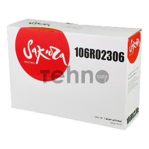 Картридж SAKURA 106R02306 для Xerox P3320, черный,11000 к.