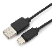 Кабель USB Гарнизон GCC-USB2-AMCM-0.3M, USB2.0 AM/ USB3.1 Type-C, 0.3м, пакет, фото 2