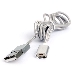 Кабель магнитный USB 2.0 Cablexpert CC-USB2-AMMg-1M, для адаптеров TypeC - microBM 5P - iPhone lightning, 1м, алюминиевые разъемы (адаптеры в комплектацию не входят), фото 1