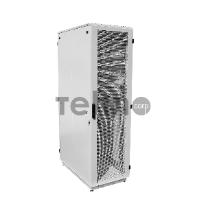 Шкаф телекоммуникационный напольный 42U (600x800) дверь перфорированная 2 шт. (3 места), [ ШТК-М-42.6.8-44АА ]