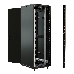 Шкаф серверный WRline (WR-TT-3261-AS-RAL9004) напольный 32U 600x1000мм пер.дв.стекл задн.дв.стал.лист 2 бок.пан. 800кг черный 910мм 1610мм IP20 сталь, фото 4