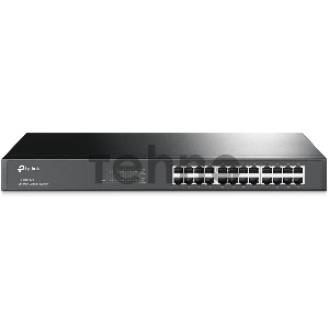 Сетевой коммутатор  TP-Link SMB  TL-SG1024 Коммутатор 24LAN 10/100/1000Mb/s Unmanagersd Gigabit Rackmount Switch