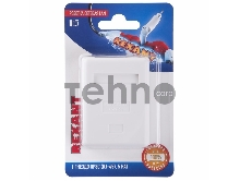 Розетка сетевая LAN, на стену, (1 гнездо 8Р8С (Rj-45), 5e кат)