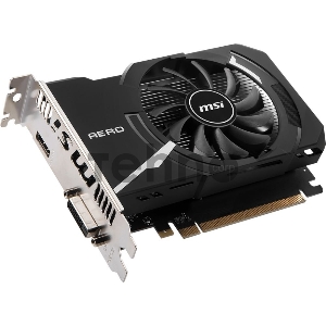 Видеокарта MSI PCIE16 GT1030 2GB GDDR4 GT 1030 AERO ITX 2GD4 OC