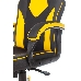 Кресло игровое Zombie GAME 17 черный/желтый текстиль/эко.кожа крестовина пластик, фото 10