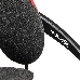 Наушники с микрофоном Oklick HS-M150 черный/красный 2.2м накладные (NO-003N), фото 2