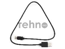 Кабель USB Гарнизон GCC-USB2-AMCM-0.5M, USB2.0 AM/ USB3.1 Type-C, 0.5м, пакет