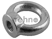 Рым-гайка DIN 582, М6, 25 шт, оцинкованная, ЗУБР Профессионал
