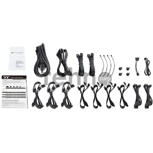 Блок питания Thermaltake Toughpower PF1 ARGB 1200 PS-TPD-1200F3FAPE-1 1200W/Fully Modular/Riing Duo/Full Range/Analog/80 Plus Platinum/EU/100% JP CAP/All Flat Cables