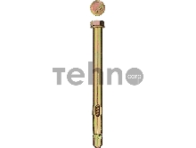 Болт анкерный ЗУБР 8 x 60 мм, 50 шт, желтый цинк