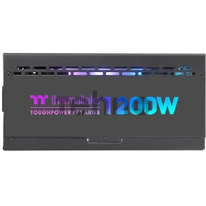 Блок питания Thermaltake Toughpower PF1 ARGB 1200 PS-TPD-1200F3FAPE-1 1200W/Fully Modular/Riing Duo/Full Range/Analog/80 Plus Platinum/EU/100% JP CAP/All Flat Cables
