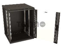 Монтажный шкаф Hyperline TWB-0945-GP-RAL9004 Шкаф настенный 19-дюймовый (19
